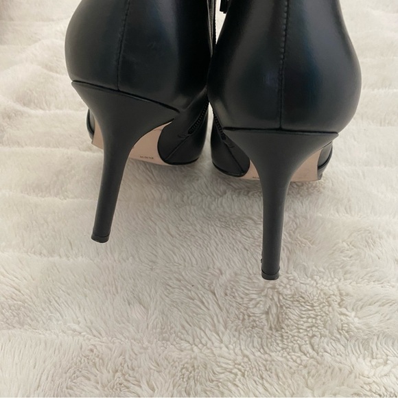Jessica Simpson Leather Black Ankle Boots with Pointed Toe Size 8.5 - Picture 8 of 16